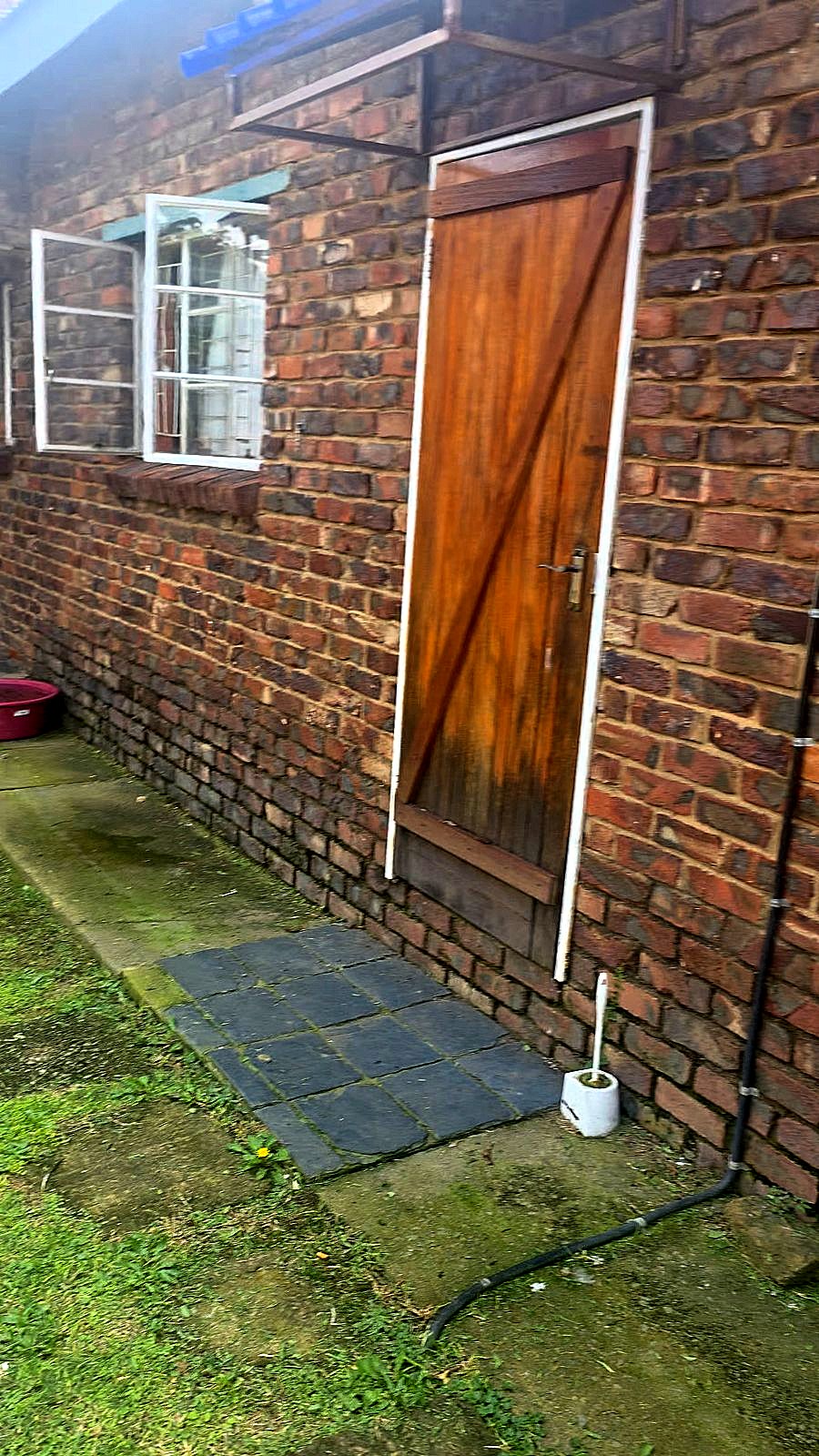 Front door at Eleazer Street House